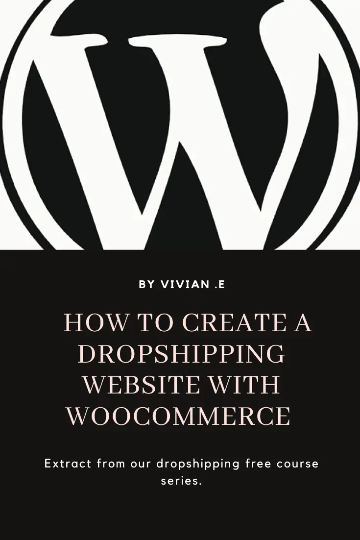How to create a dropshipping website with Woocommerce