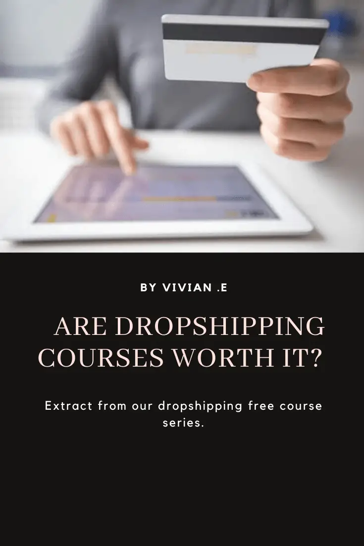 Ovatko dropshipping-kurssit sen arvoisia?
