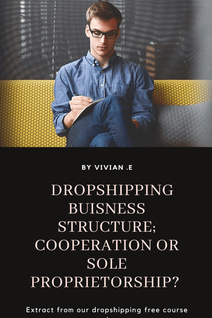 Dropshipping business structure; Corporation or sole proprietorship?