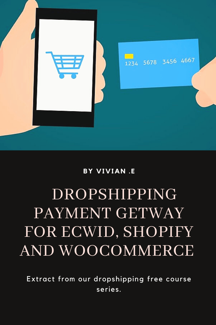Dropshipping payment gateway for Ecwid, Shopify and Woocommerce!