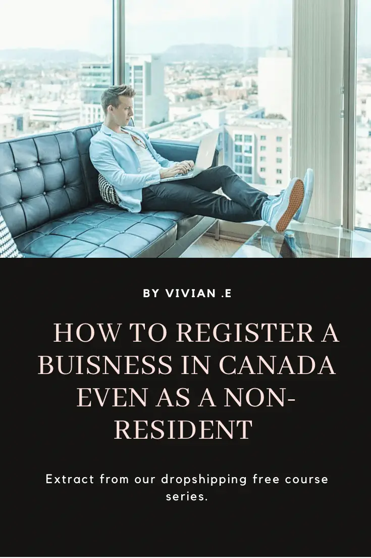 how to register a business in Canada- even as a non-resident