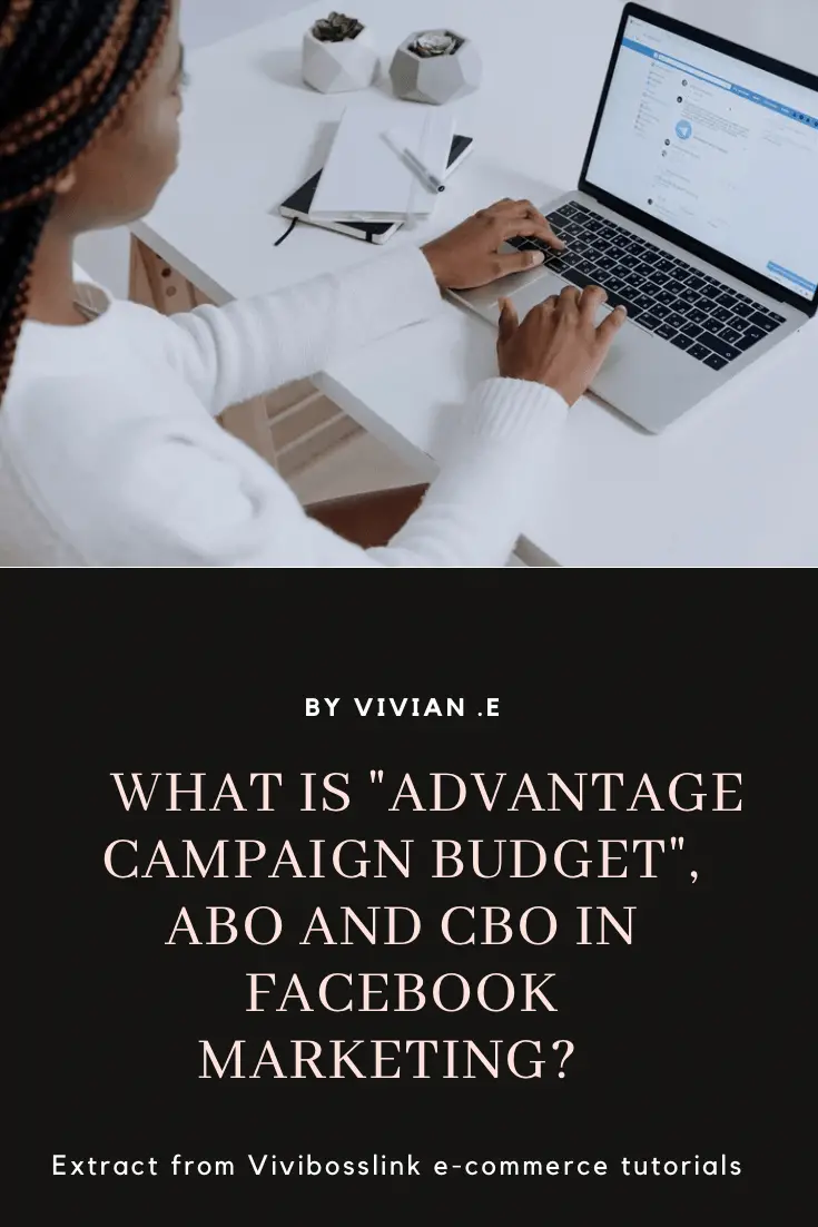 Facebook ads; o que é Vantagem orçamento de campanha?