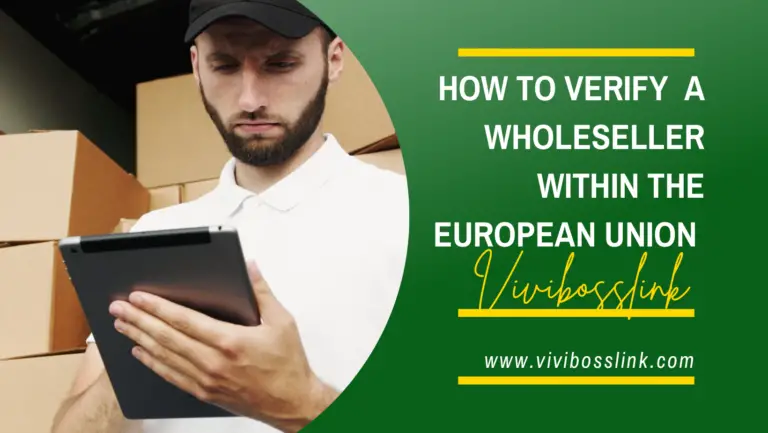 How to verify Wholesalers within the European Union Countries 