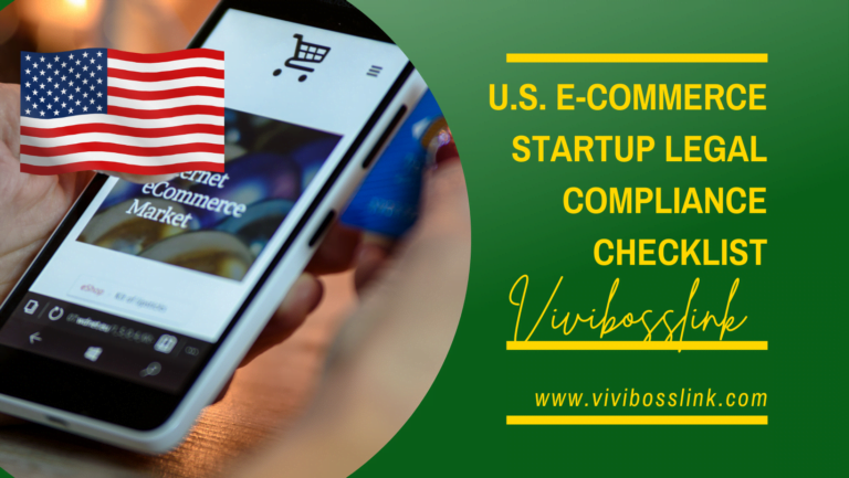 U.S. E-commerce Startup Legal Compliance Checklist